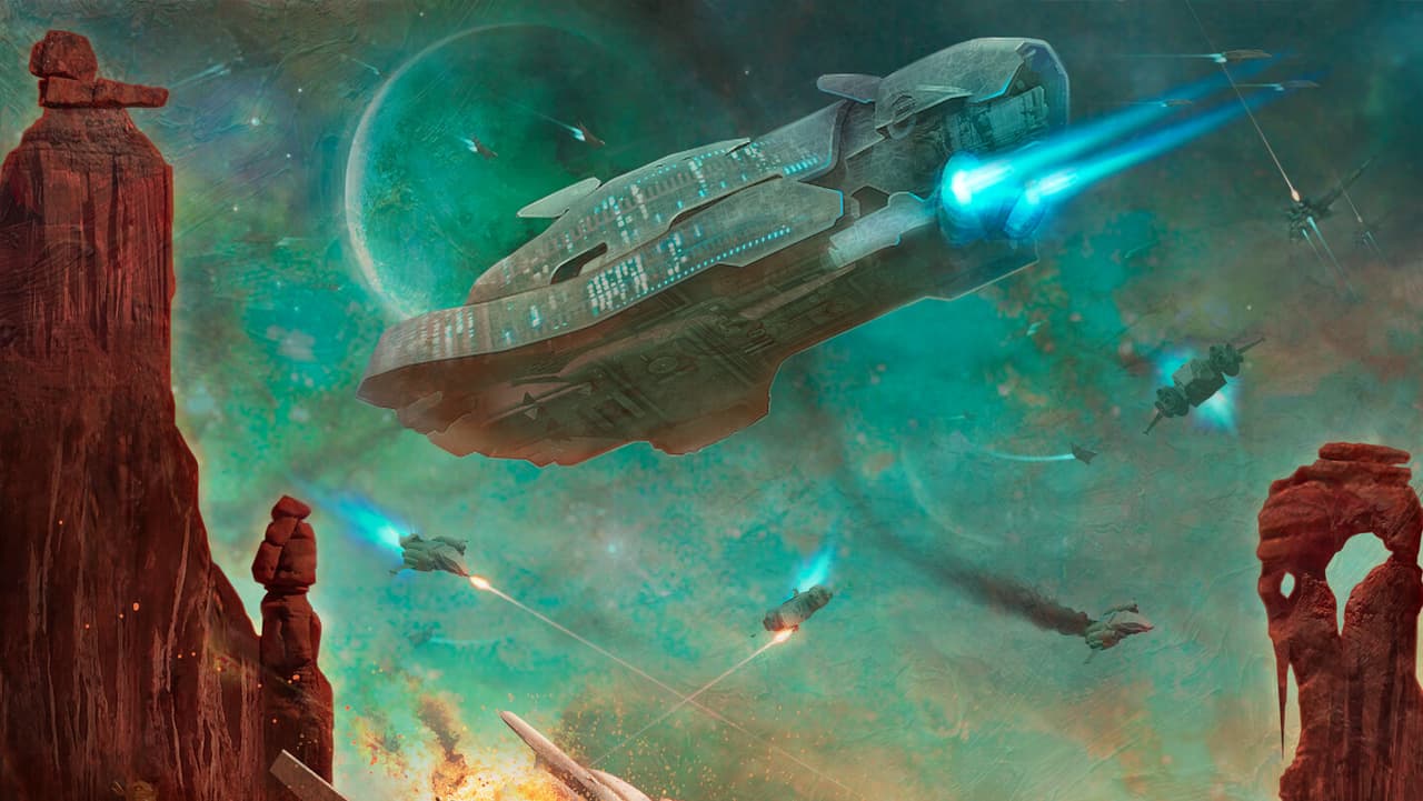 Space Imperia 4X — Close Encounters official art